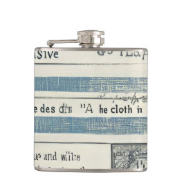 Meeresgedankenklammer Flachmann