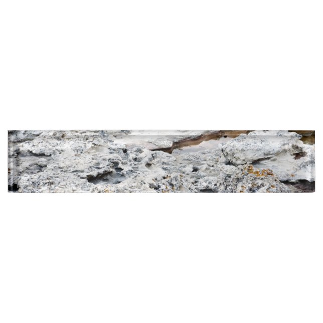 Meeresgestein Namensplakette (Vorderseite)