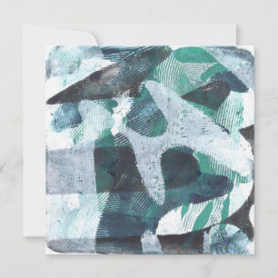Meeresglas aktueller Gelprint