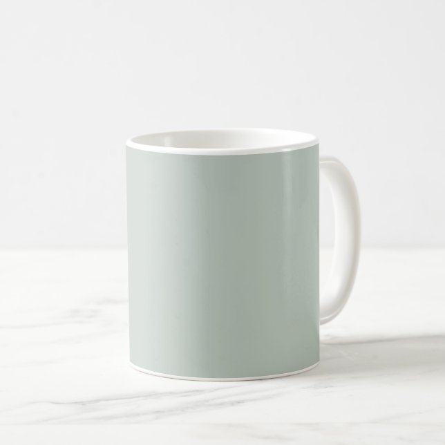 Meeresglas Grüne Farbe Kaffeetasse (VorderseiteRechts)