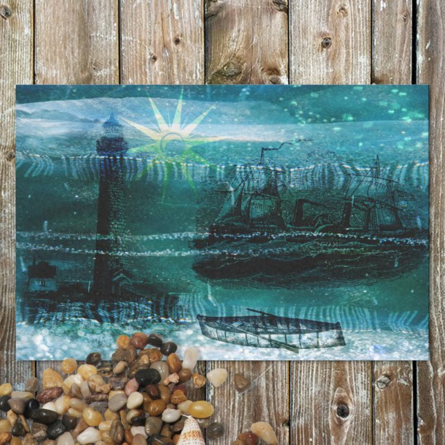 Meeresgrün Vintag Seidenpapier (Von Creator hochgeladen)