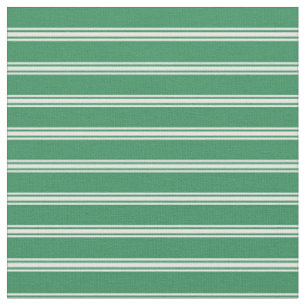 Meeresgrün-Weiß-Muster Stoff