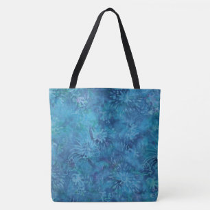 Meeresgrund-Batik Tasche