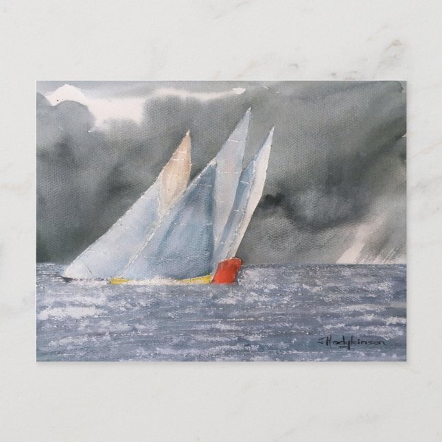 MEERESKOPFYACHTS POST CARD POSTKARTE (Vorderseite)