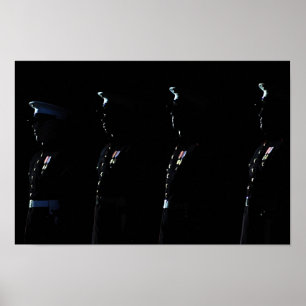 Meereskorps - Stille Bohrplattform Poster