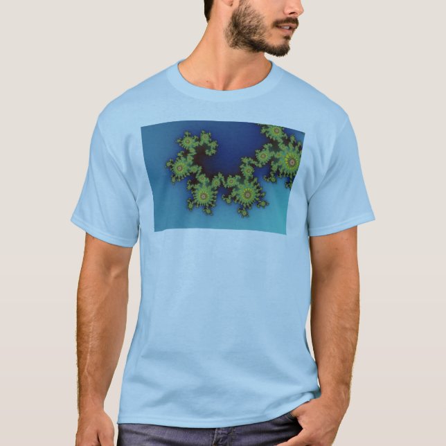 Meereskreatur - Fraktal T - Shirt (Vorderseite)