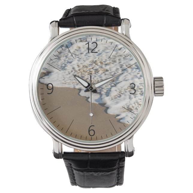 Meeresküste Armbanduhr (Vorderseite)