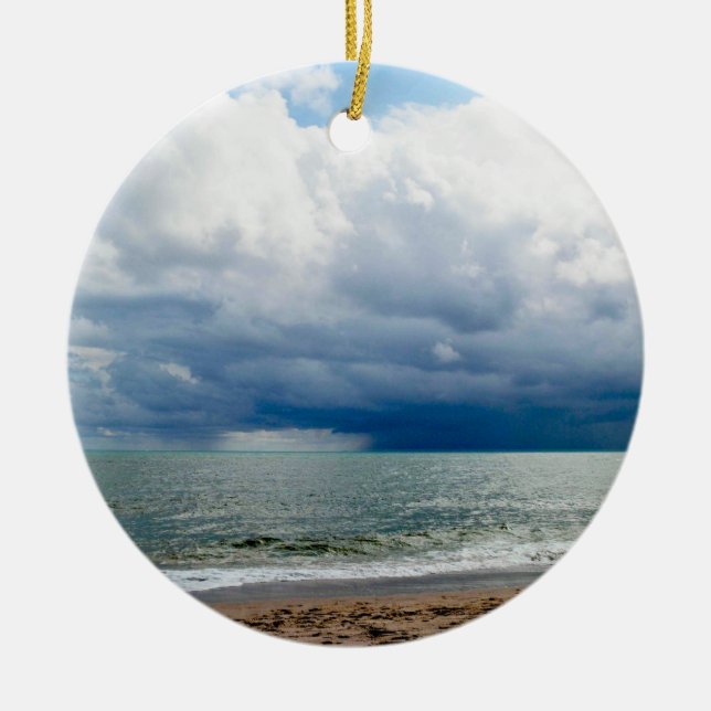 Meereslandschaft Keramik Ornament (Vorne)