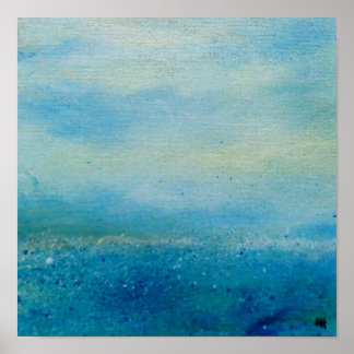 Meereslandschaft, Kornküste Poster