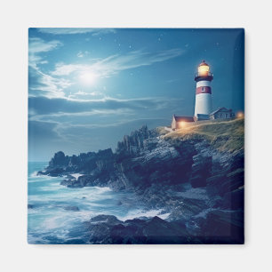 Meereslandschaft Meditation Ruhe Magnet
