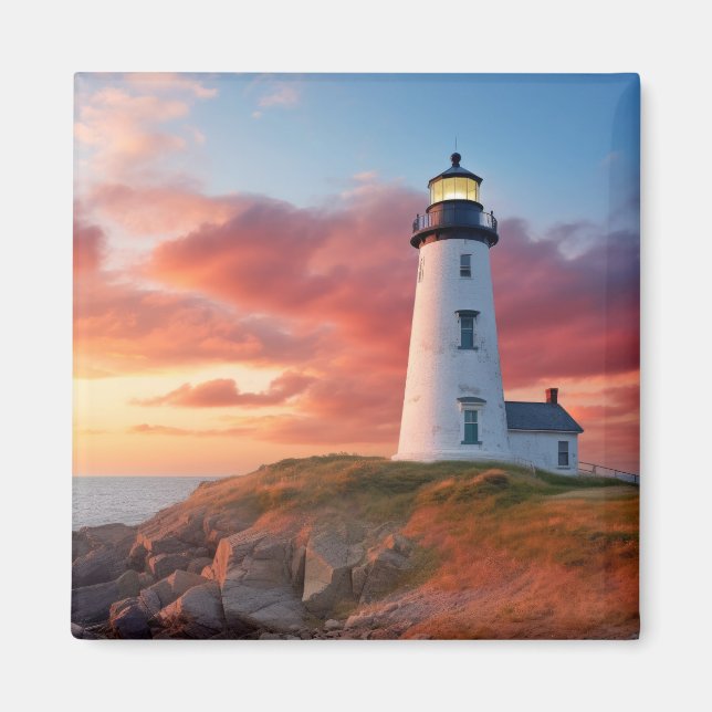 Meereslandschaft Meditation Ruhe Magnet (Vorne)