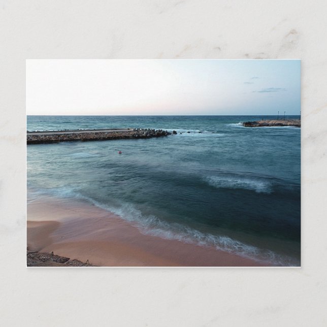 Meereslandschaft Postkarte (Vorderseite)
