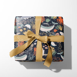 Meeresleben Geschenkpapier