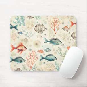 Meeresleben Küste Ozean Koralle Unterwasser Fisch Mousepad