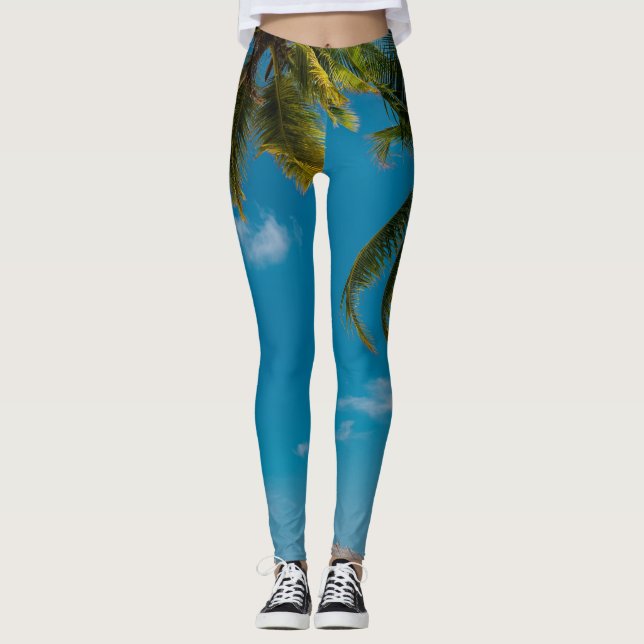 Meeresleben Leggings (Vorderseite)
