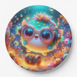 Meeresleben Pappteller