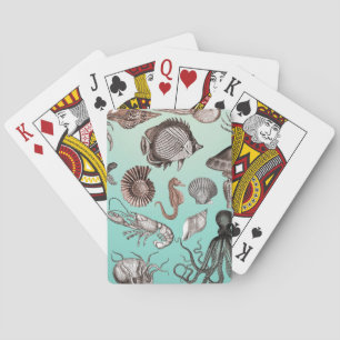 Meeresleben Spielkarten