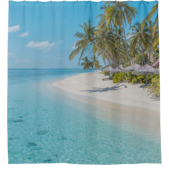 Meereslebewesen Duschvorhang (Vorderseite)