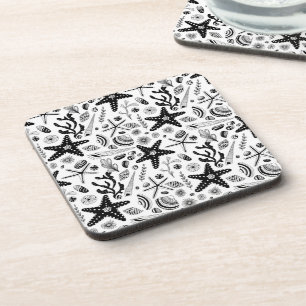 Meereslebewesen Getränkeuntersetzer