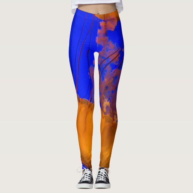 Meereslebewesen Leggings (Vorderseite)