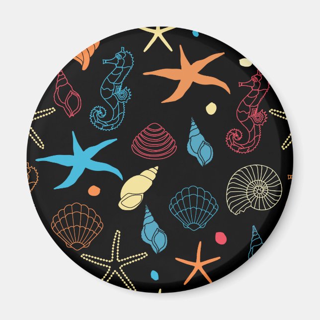 Meereslebewesen Magnet (Vorne)