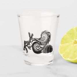 Meereslebewesen - Muschel Schnapsglas