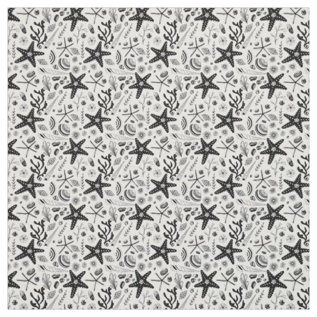Meereslebewesen Stoff (Muster)