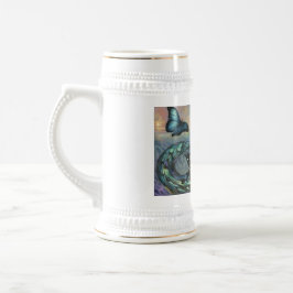 "Meeresmonarchin' Bierglas