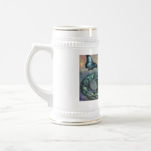 "Meeresmonarchin' Bierglas