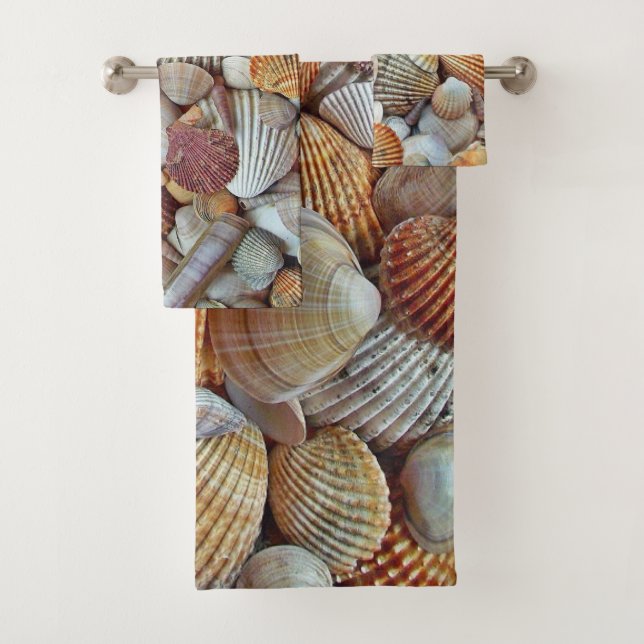 Meeresmuscheln Badhandtuch Set (Insitu)
