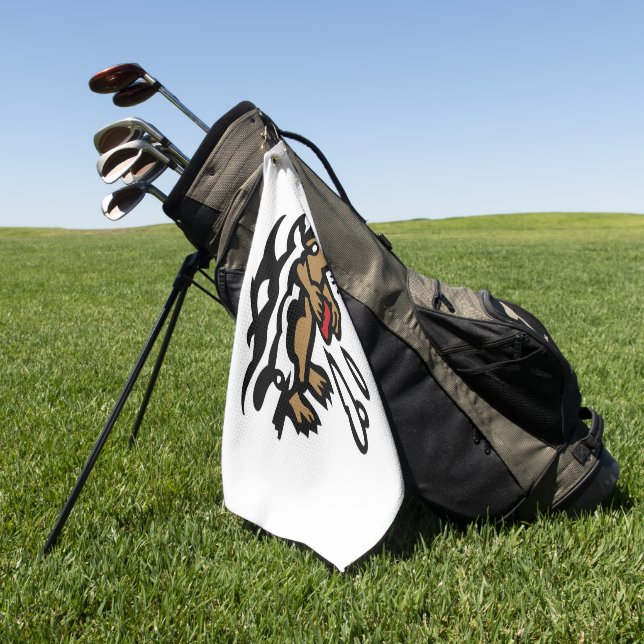 Meeresotter Golf Handtücher (Gras)