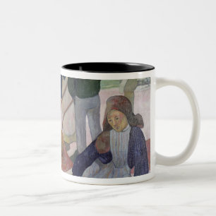 Meerespflanze-Sammler Paul Gauguins  , 1889 Zweifarbige Tasse