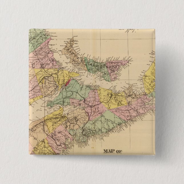 Meeresprovinzen Button (Vorderseite)