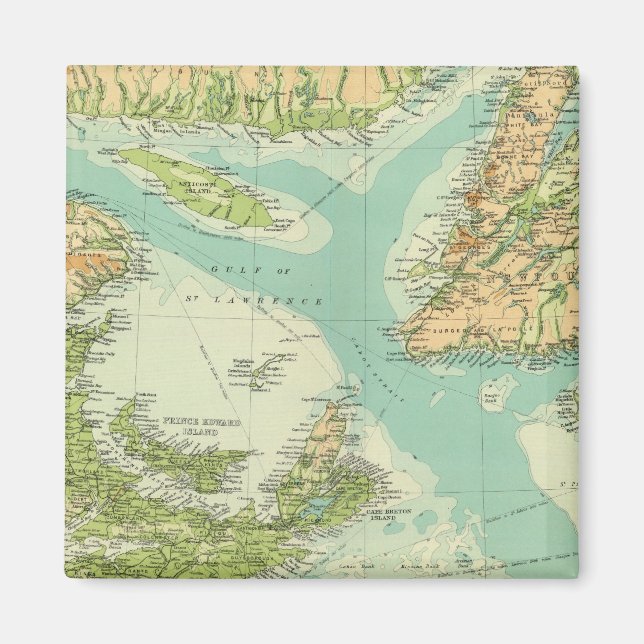 Meeresprovinzen und Neufundland Magnet (Vorne)