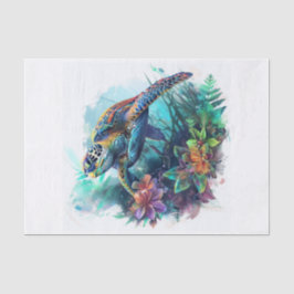 Meeresschildkröte1 Seidenpapier