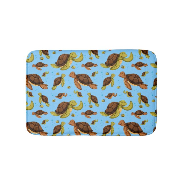 Meeresschildkröte Badematte (Vorderseite)