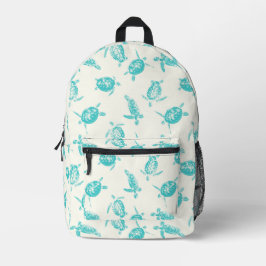 Meeresschildkröte Bedruckter Rucksack