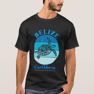 Meeresschildkröte Belize Ozean T-Shirt