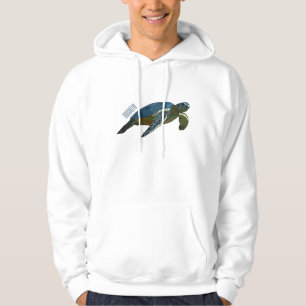 Meeresschildkröte-Cartoon Hoodie