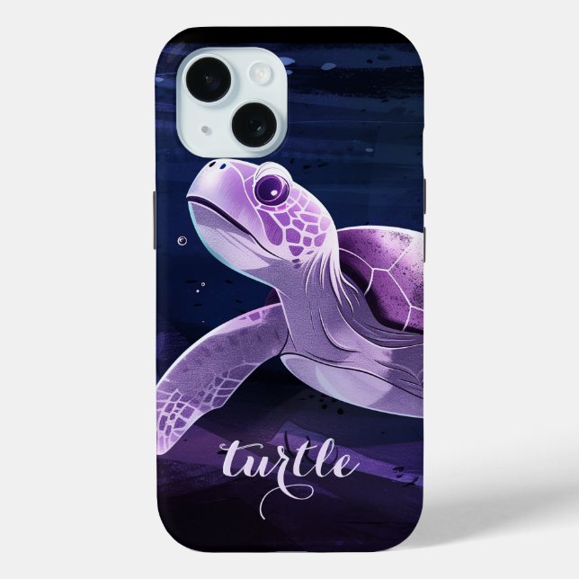Meeresschildkröte Case-Mate iPhone Hülle (Rückseite)