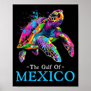 Meeresschildkröte Der Golf Von Mexiko Forever El G Poster