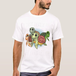 Meeresschildkröte Geschenk Kinder Frauen Unterwass T-Shirt