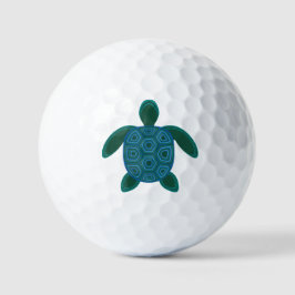 Meeresschildkröte Golfball