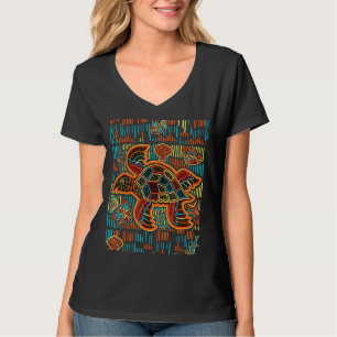 Meeresschildkröte inspiriert von Mola-Kunstwerken T-Shirt