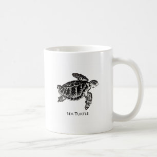 Meeresschildkröte (Kemps Ridley) Kaffeetasse