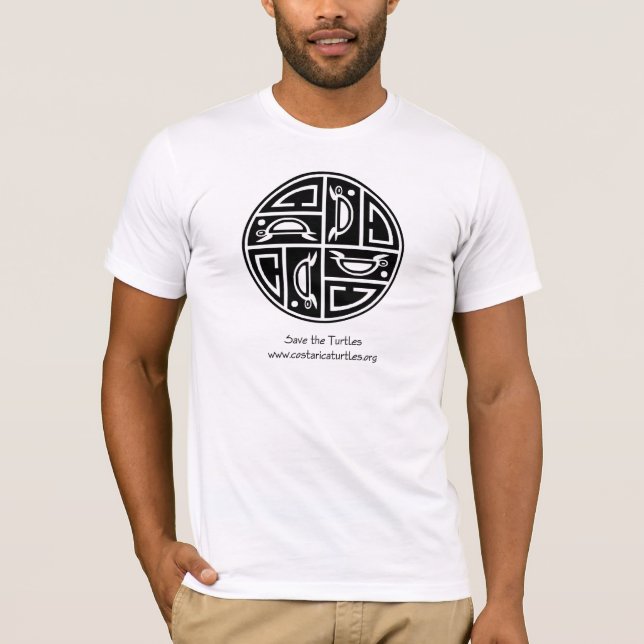 Meeresschildkröte-Kreis des Lebens T-Shirt (Vorderseite)