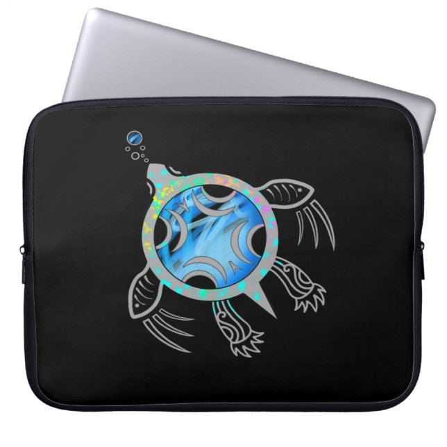 Meeresschildkröte Laptopschutzhülle (Vorderseite)