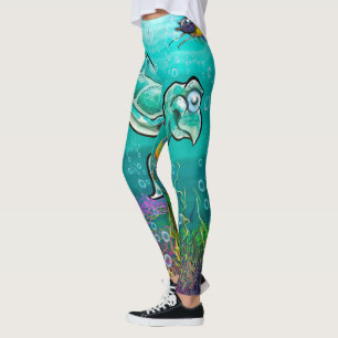 Meeresschildkröte Leggings