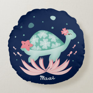 "Meeresschildkröte-Maui" Kissen