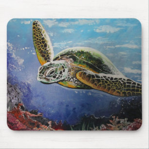 Meeresschildkröte Mousepad